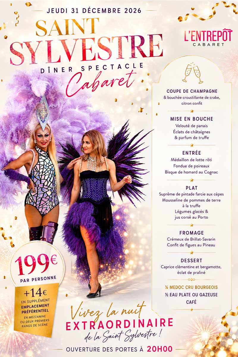 L'entrepot soir�e st-sylvestre 2026